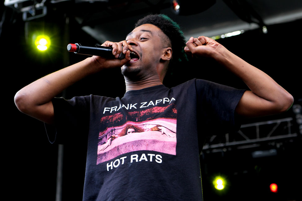 Danny Brown, Bumbershoot, Seattle Center, photo by Christina Bay