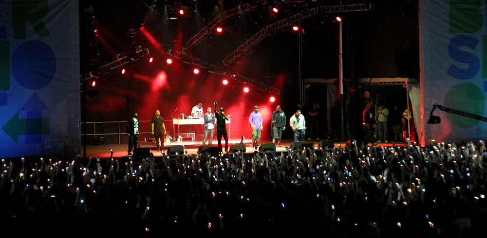 Wu-Tang Clan, GZA, Bumbershoot, Seattle Center, photo by Christina Bay