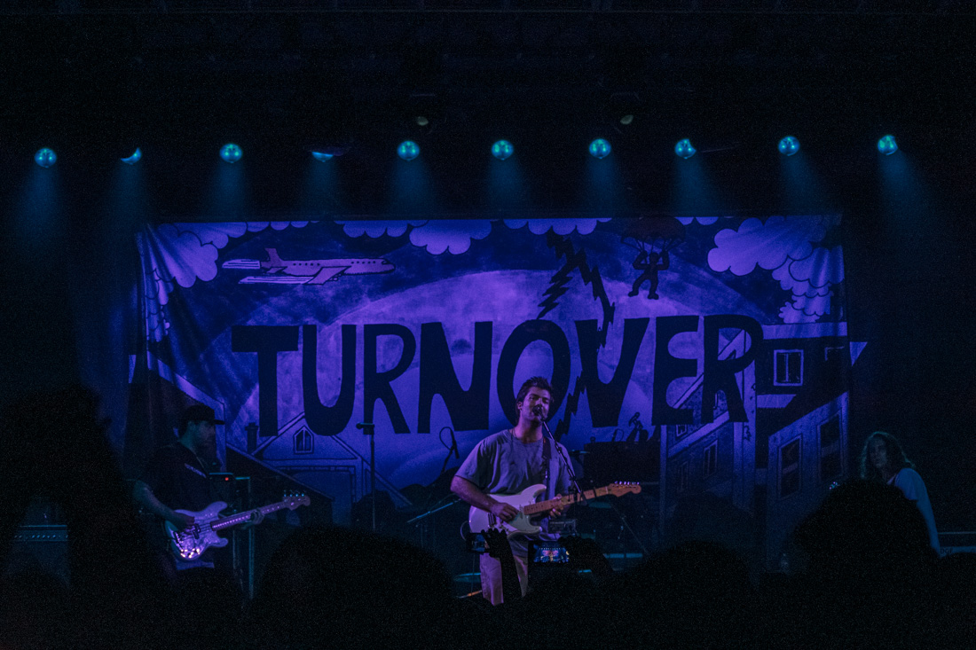 Turnover, Roseland Theater, photo by Henry Ward