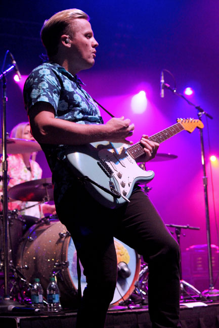Neon Trees, Bumbershoot, Seattle Center, photo by Christina Bay