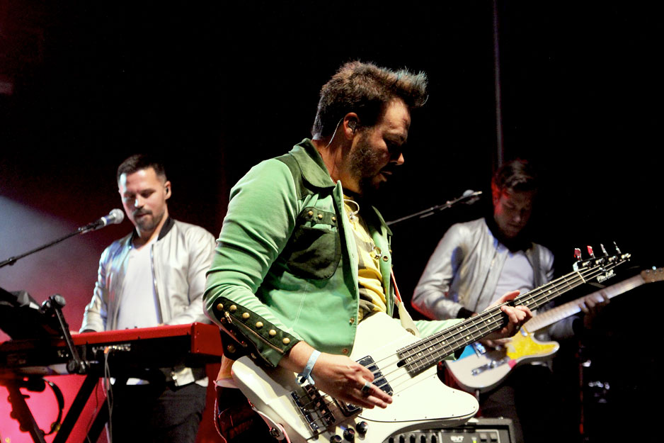 Neon Trees, Bumbershoot, Seattle Center, photo by Christina Bay