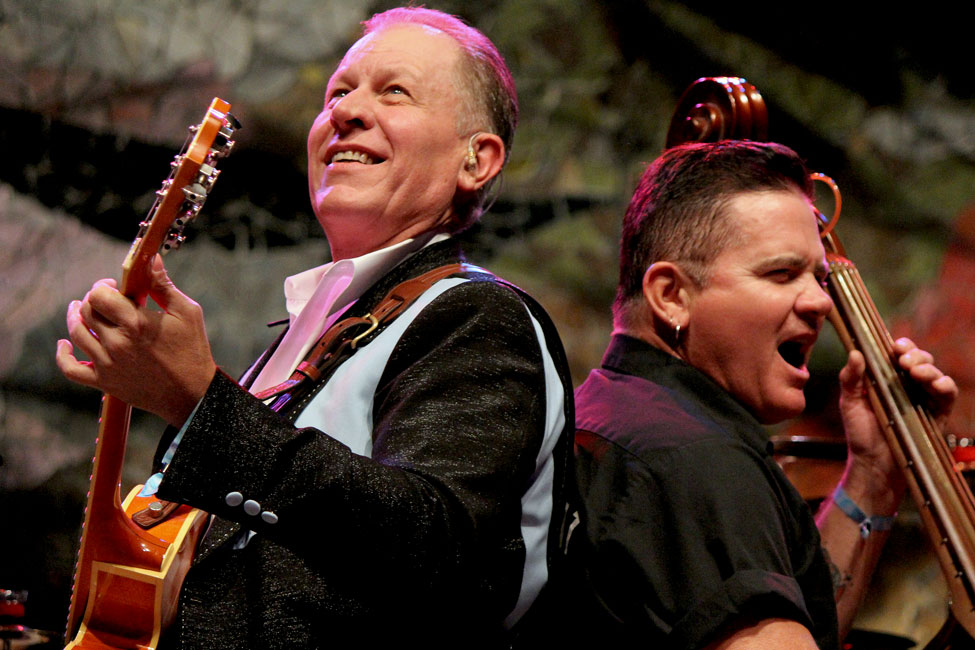 Reverend Horton Heat, Bumbershoot, Seattle Center, photo by Christina Bay