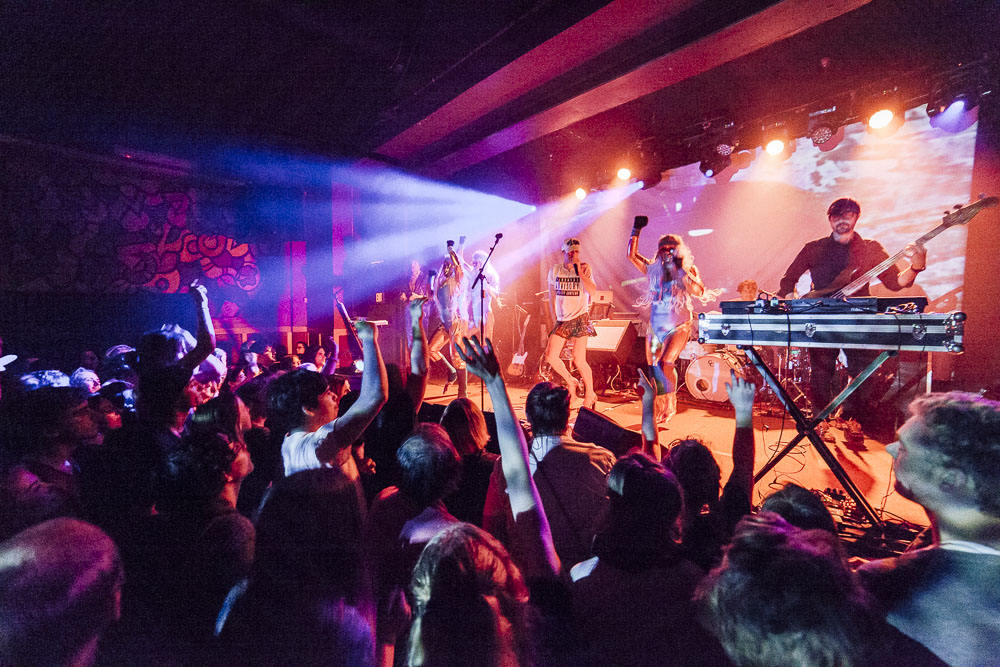of Montreal, Wonder Ballroom, photo by Blake Sourisseau
