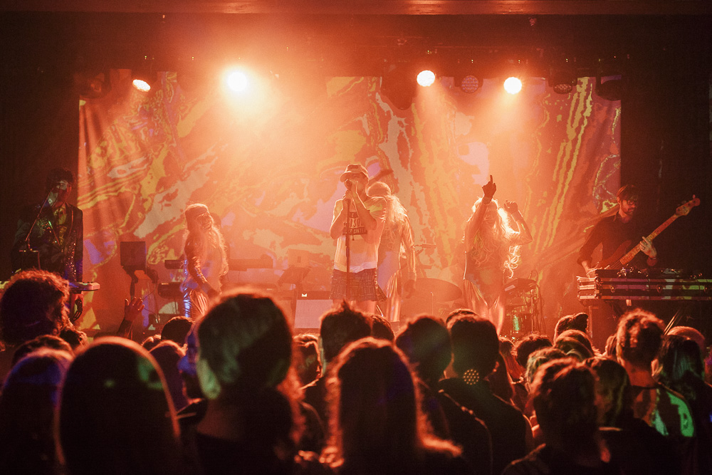 of Montreal, Wonder Ballroom, photo by Blake Sourisseau