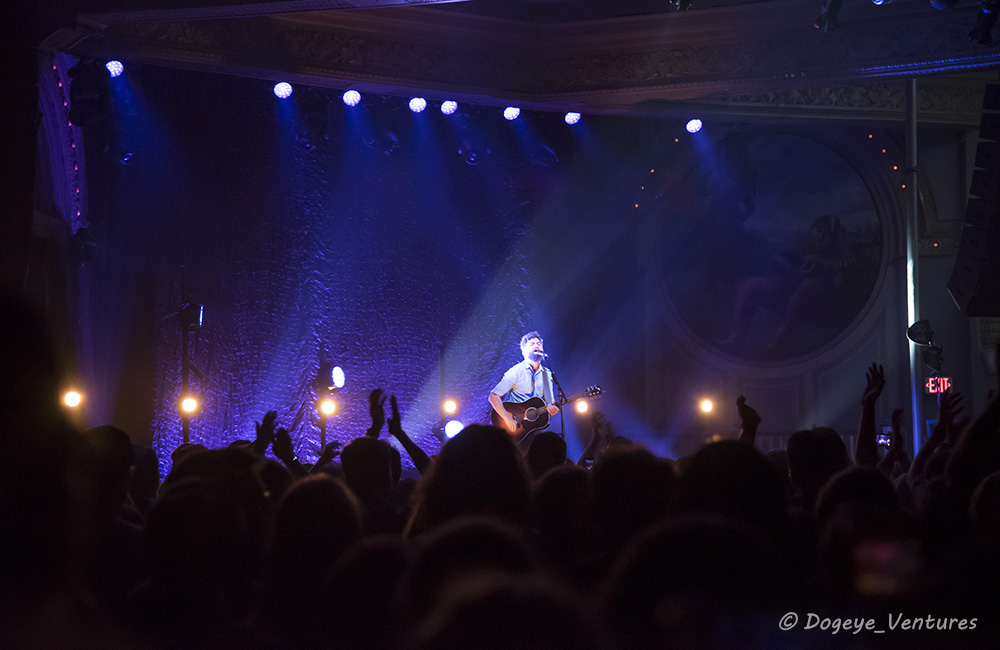Passenger, Crystal Ballroom, photo by Ashley Strom