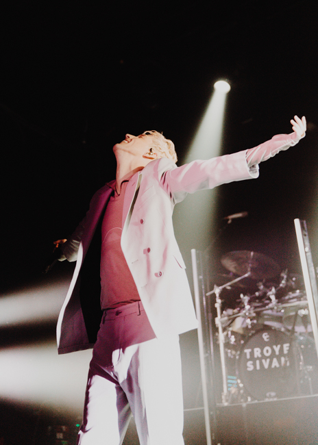 Troye Sivan, Roseland Theater, photo by Sydnie Kobza