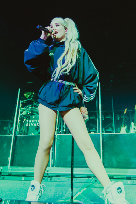 Kim Petras, Roseland Theater, photo by Sydnie Kobza