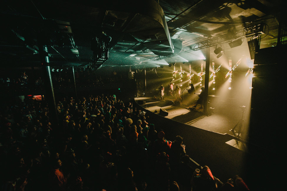 The Lil' Smokies, Roseland Theater, photo by Ignacio Quintana