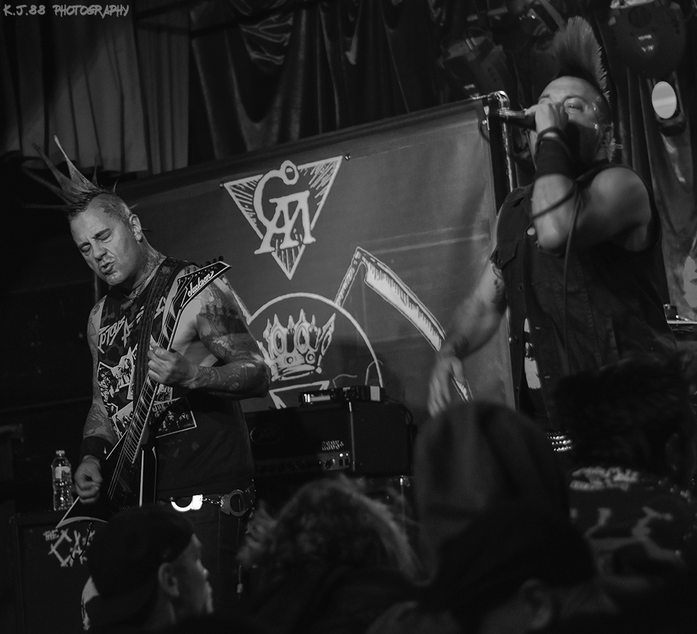 The Casualties, Dante's, photo by Kevin Pettigrew