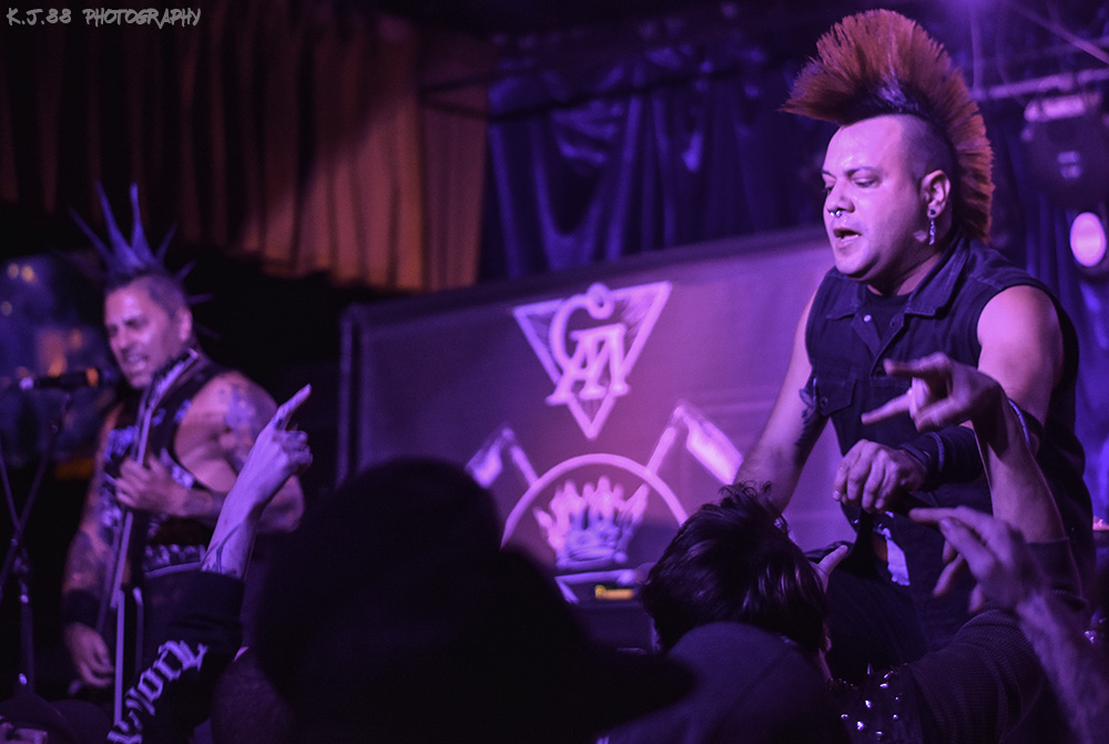 The Casualties, Dante's, photo by Kevin Pettigrew