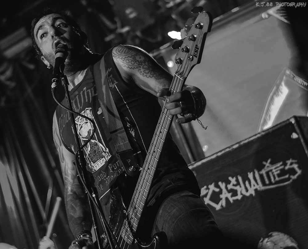 The Casualties, Dante's, photo by Kevin Pettigrew