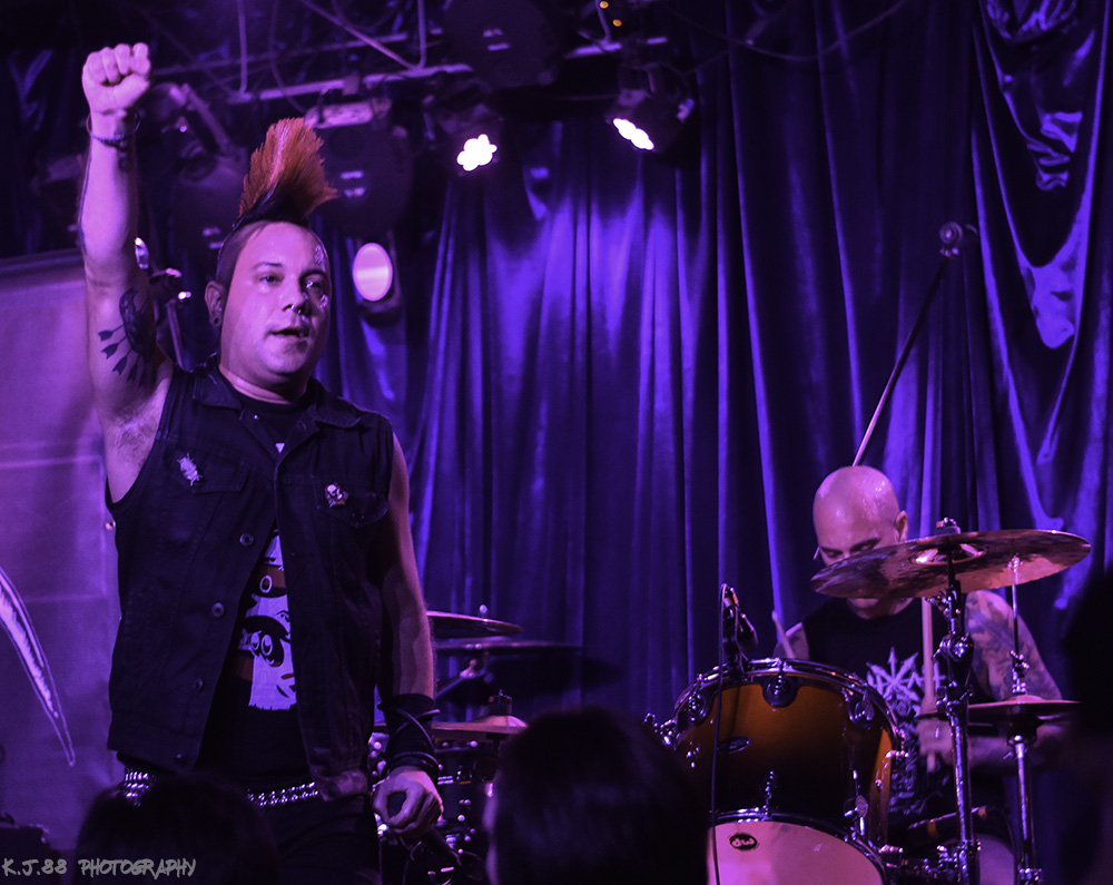 The Casualties, Dante's, photo by Kevin Pettigrew