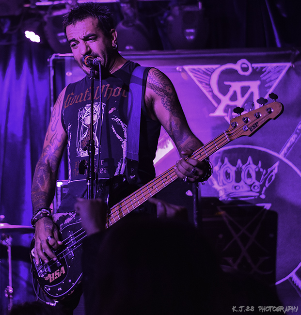 The Casualties, Dante's, photo by Kevin Pettigrew