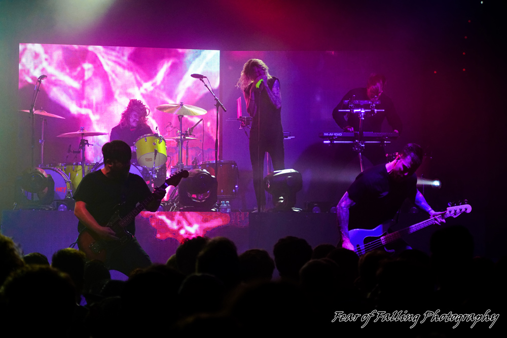 Underoath, Crystal Ballroom, photo by Joshua Hathaway