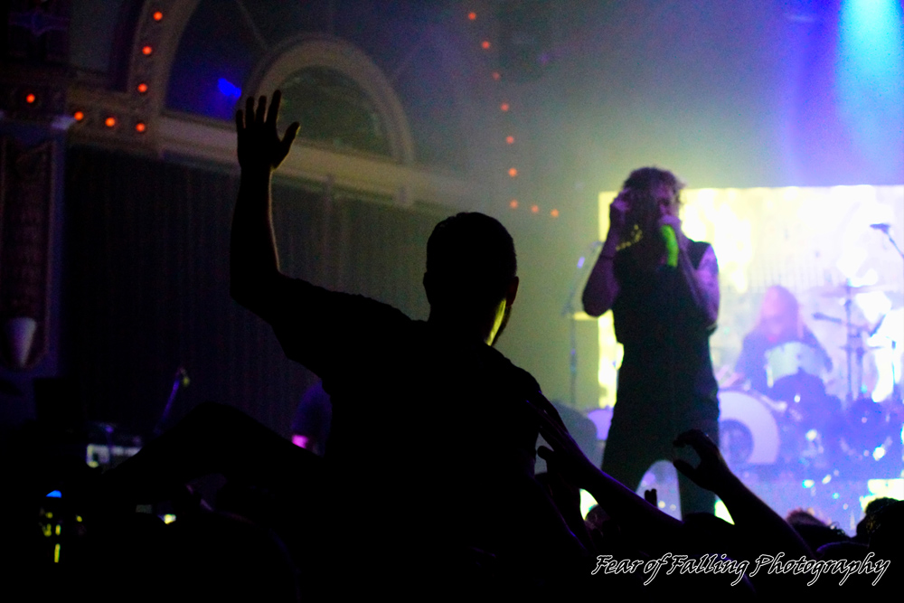 Underoath, Crystal Ballroom, photo by Joshua Hathaway