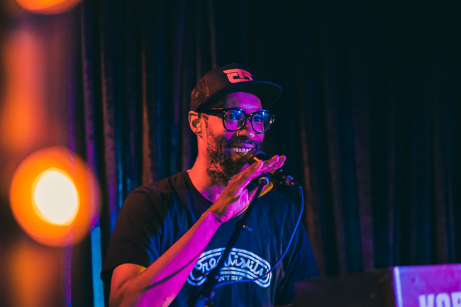 Tony Ozier, Jack London Revue, photo by Andrew Wallner
