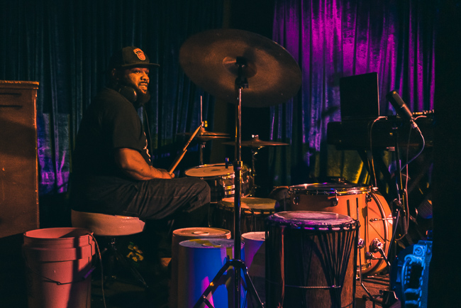Tony Ozier, Jack London Revue, photo by Andrew Wallner