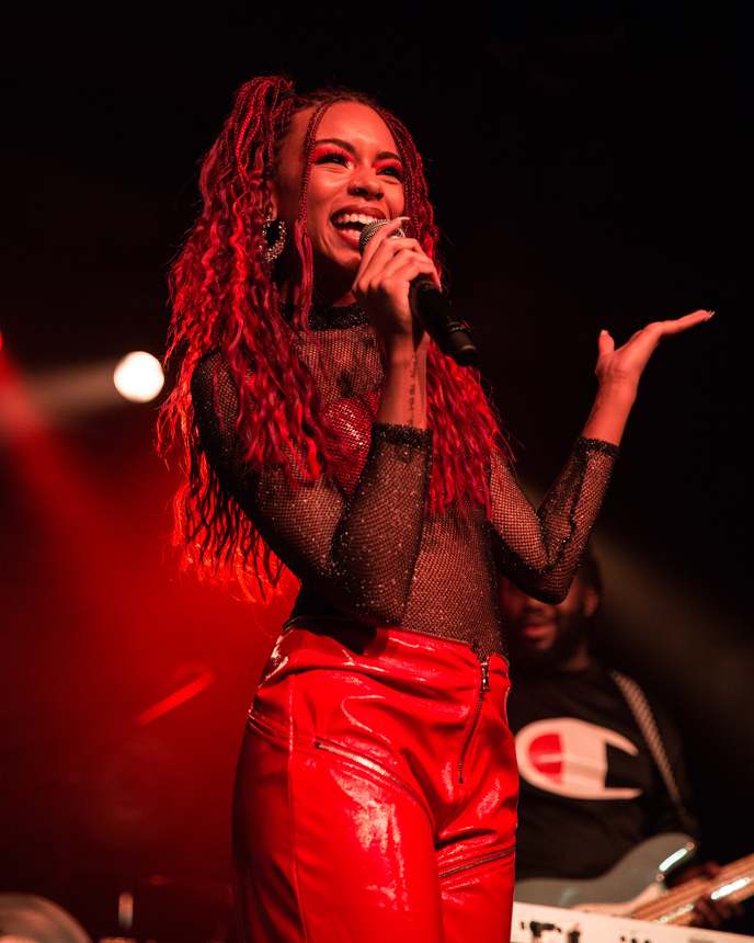 Ravyn Lenae, Roseland Theater, photo by Jensen Ocampo