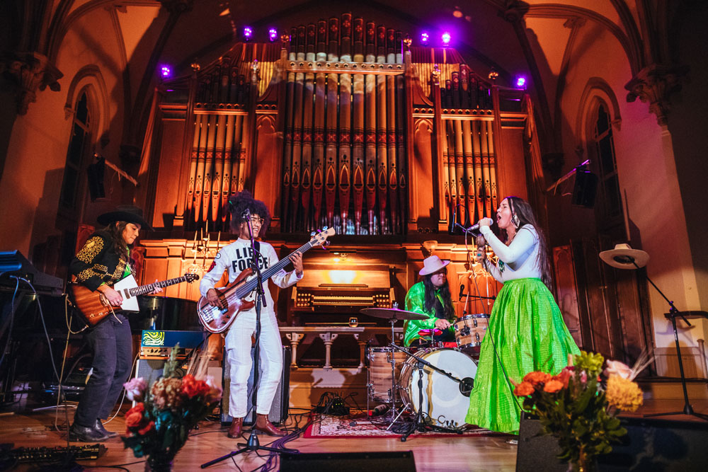Sávila, Esperanza Spalding, The Old Church, photo by Jason Quigley