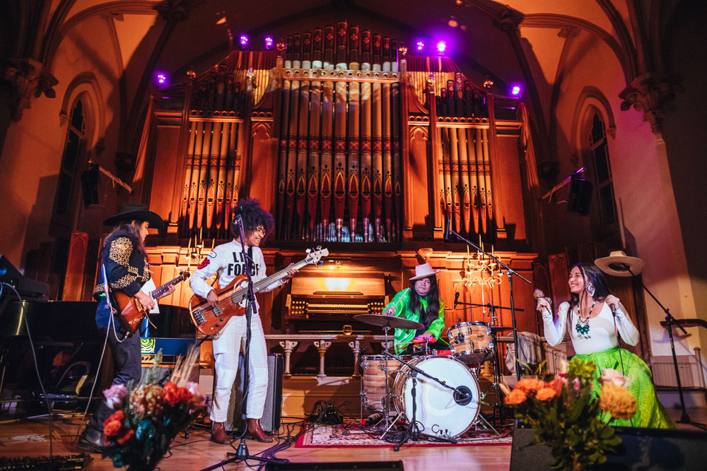 Sávila, Esperanza Spalding, The Old Church, photo by Jason Quigley