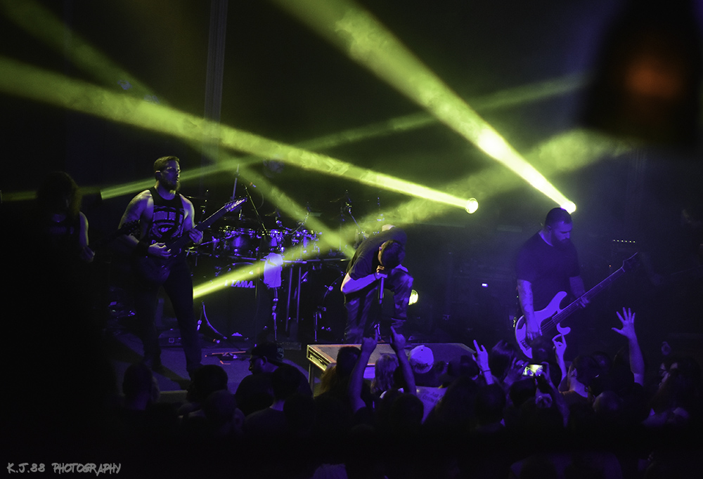 Whitechapel, Bossanova Ballroom, photo by Kevin Pettigrew