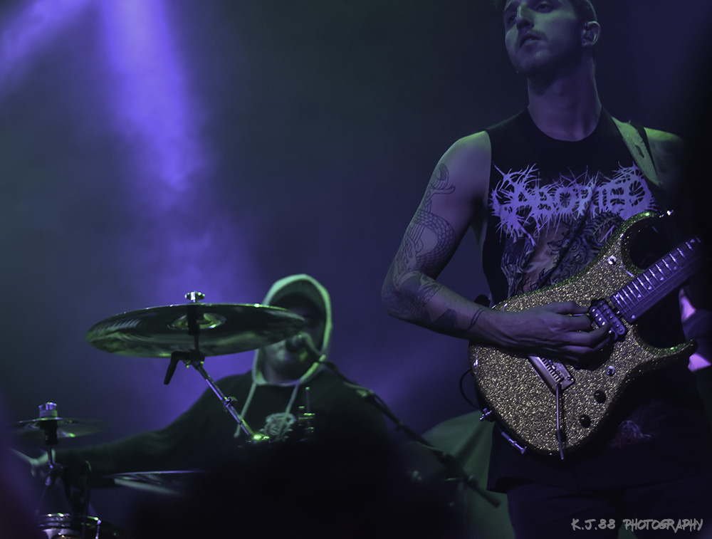 Chelsea Grin, Bossanova Ballroom, photo by Kevin Pettigrew