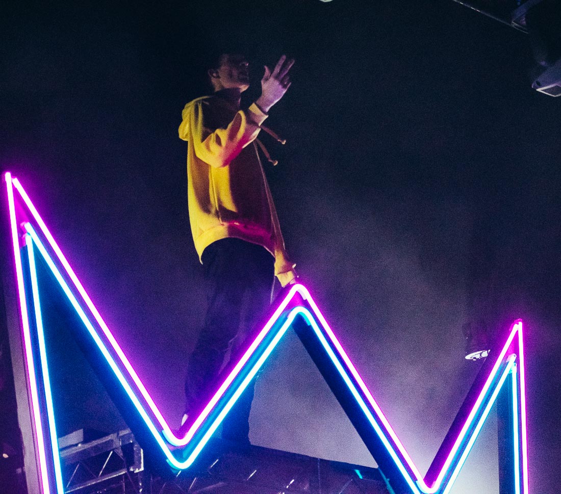 Louis The Child, Roseland Theater, photo by Henry Ward