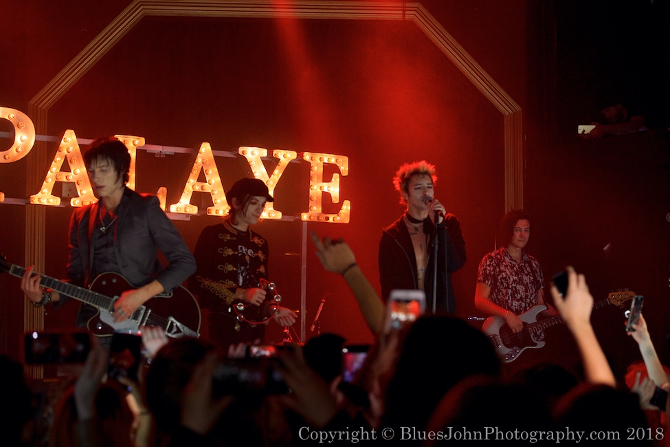 Palaye Royale, Bossanova Ballroom, photo by John Alcala
