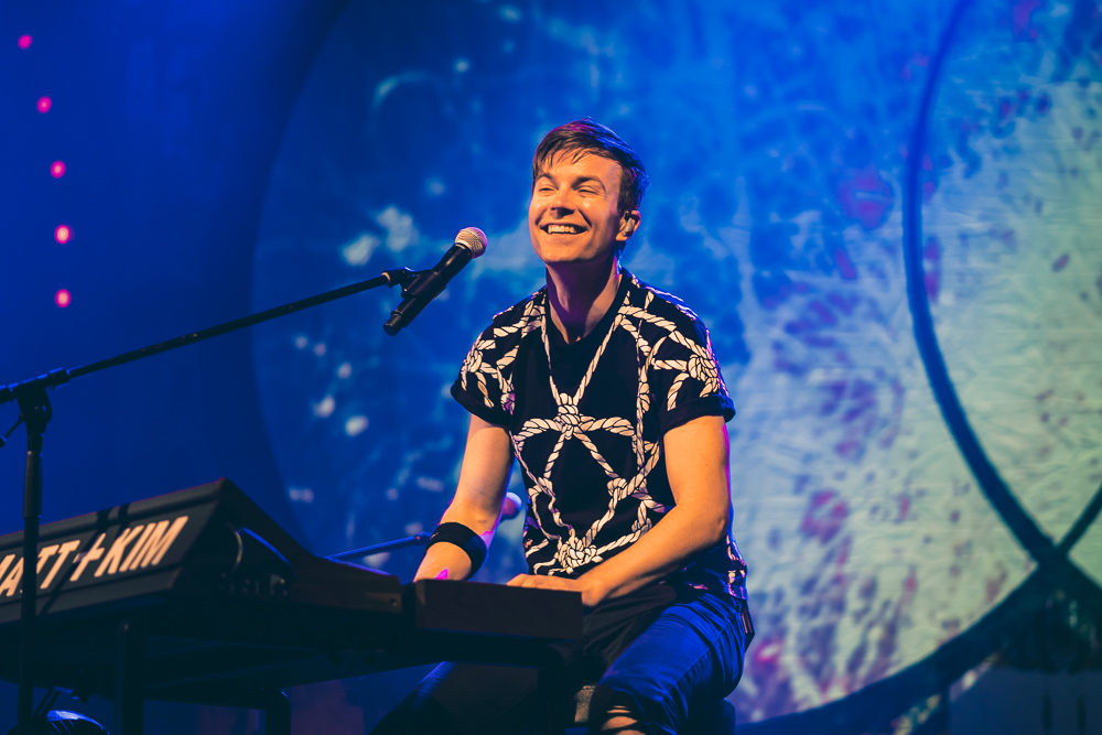 Matt and Kim, Crystal Ballroom, photo by Andrew Wallner