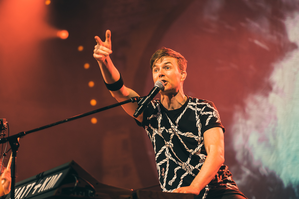 Matt and Kim, Crystal Ballroom, photo by Andrew Wallner