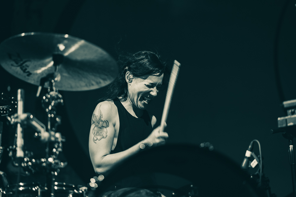 Matt and Kim, Crystal Ballroom, photo by Andrew Wallner