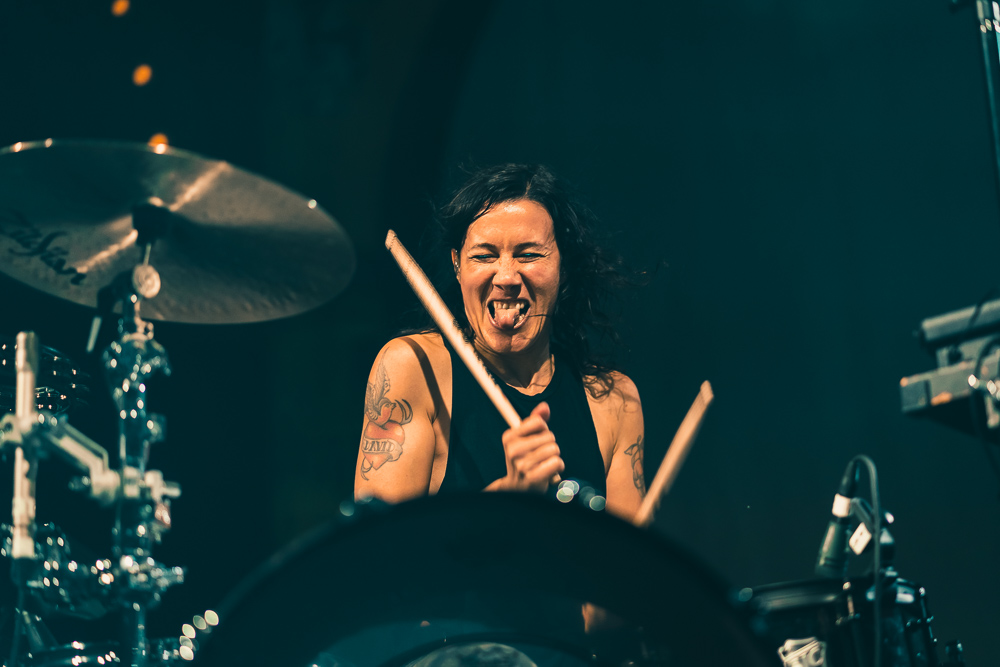 Matt and Kim, Crystal Ballroom, photo by Andrew Wallner