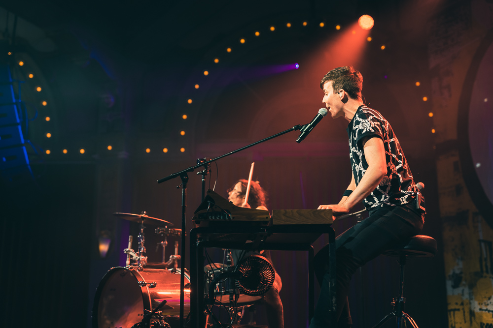 Matt and Kim, Crystal Ballroom, photo by Andrew Wallner
