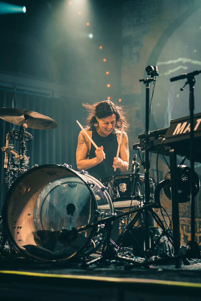 Matt and Kim, Crystal Ballroom, photo by Andrew Wallner