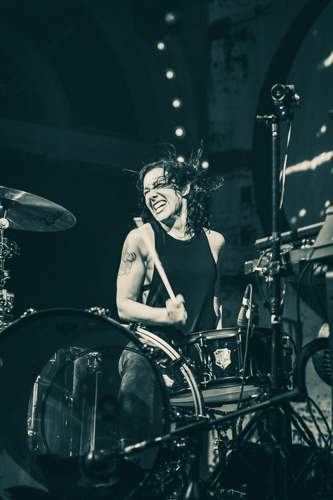 Matt and Kim, Crystal Ballroom, photo by Andrew Wallner