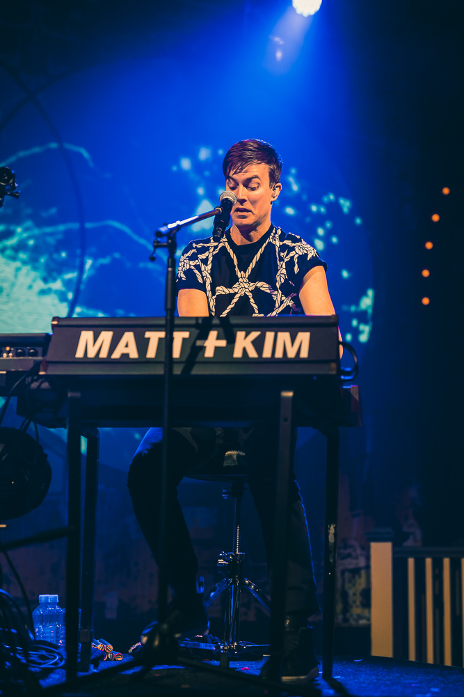 Matt and Kim, Crystal Ballroom, photo by Andrew Wallner