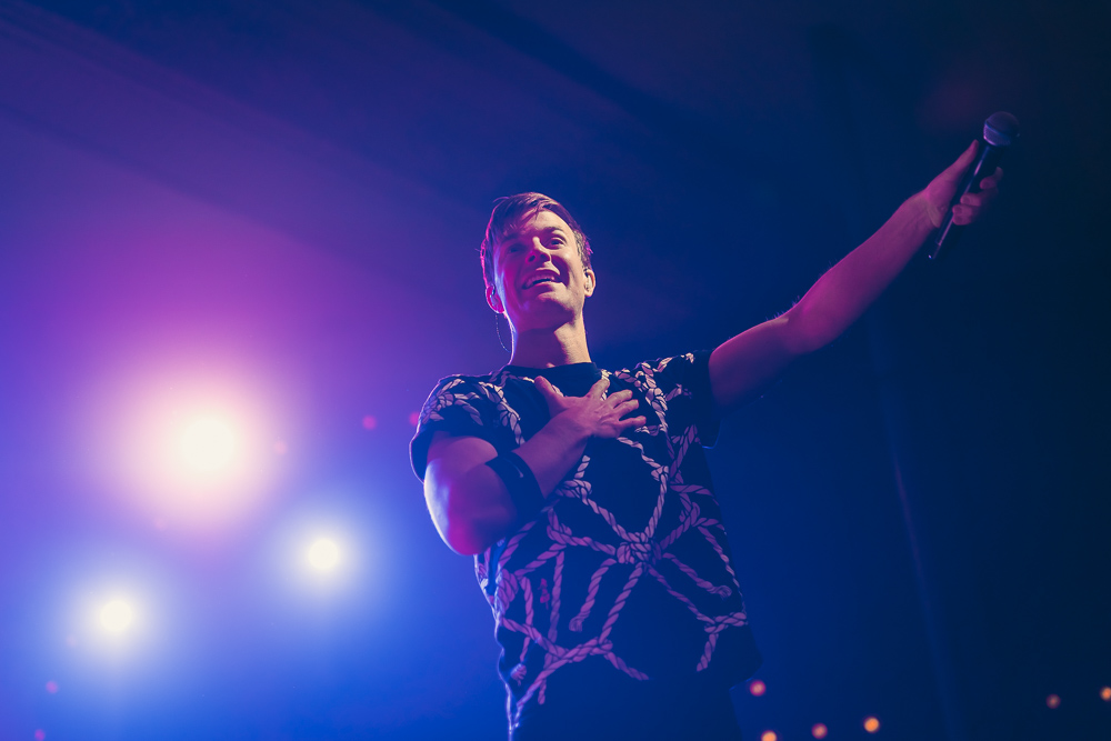 Matt and Kim, Crystal Ballroom, photo by Andrew Wallner
