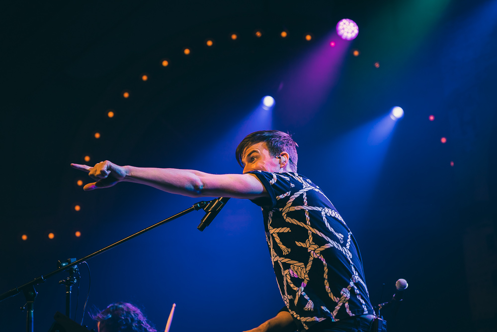 Matt and Kim, Crystal Ballroom, photo by Andrew Wallner