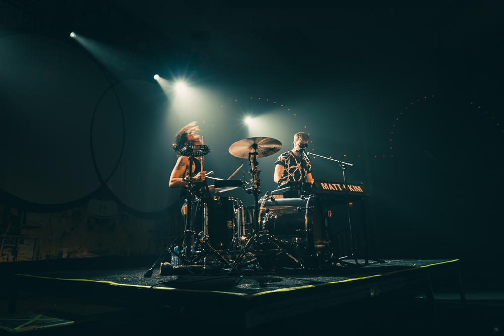 Matt and Kim, Crystal Ballroom, photo by Andrew Wallner