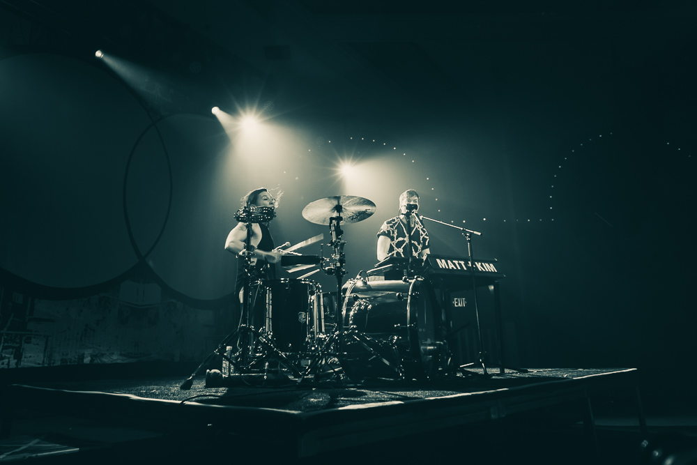 Matt and Kim, Crystal Ballroom, photo by Andrew Wallner