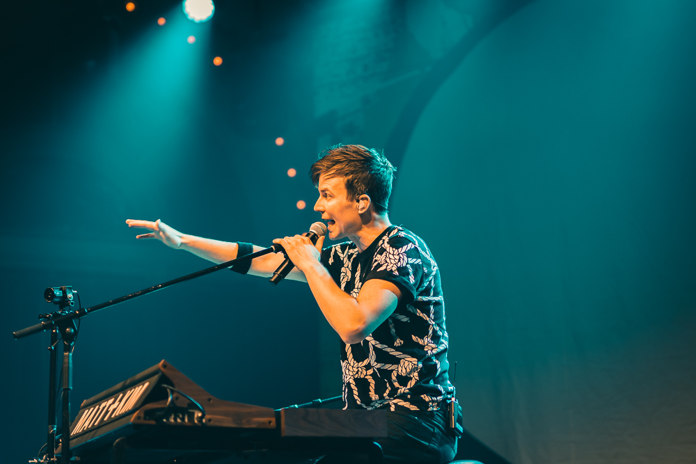 Matt and Kim, Crystal Ballroom, photo by Andrew Wallner