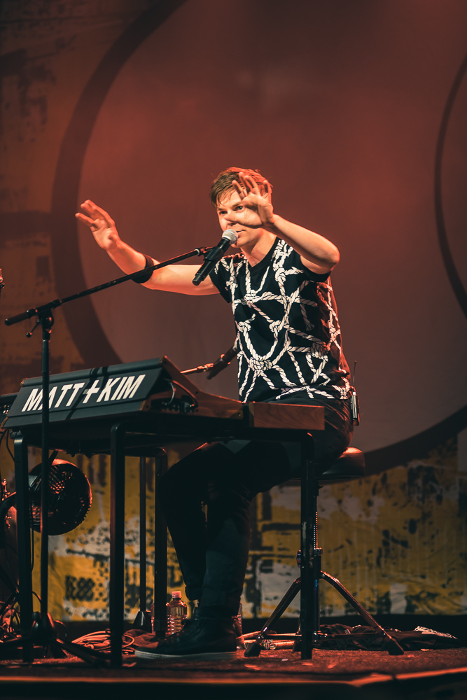 Matt and Kim, Crystal Ballroom, photo by Andrew Wallner
