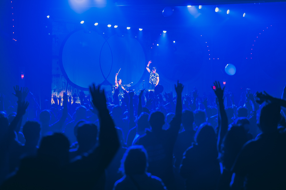 Matt and Kim, Crystal Ballroom, photo by Andrew Wallner