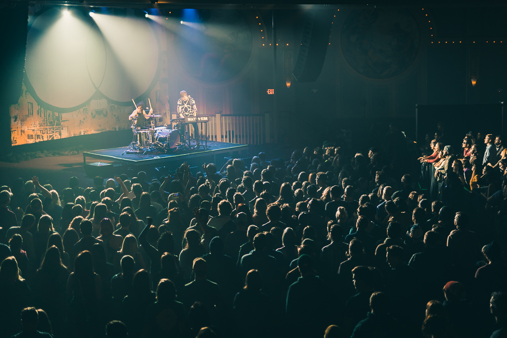Matt and Kim, Crystal Ballroom, photo by Andrew Wallner