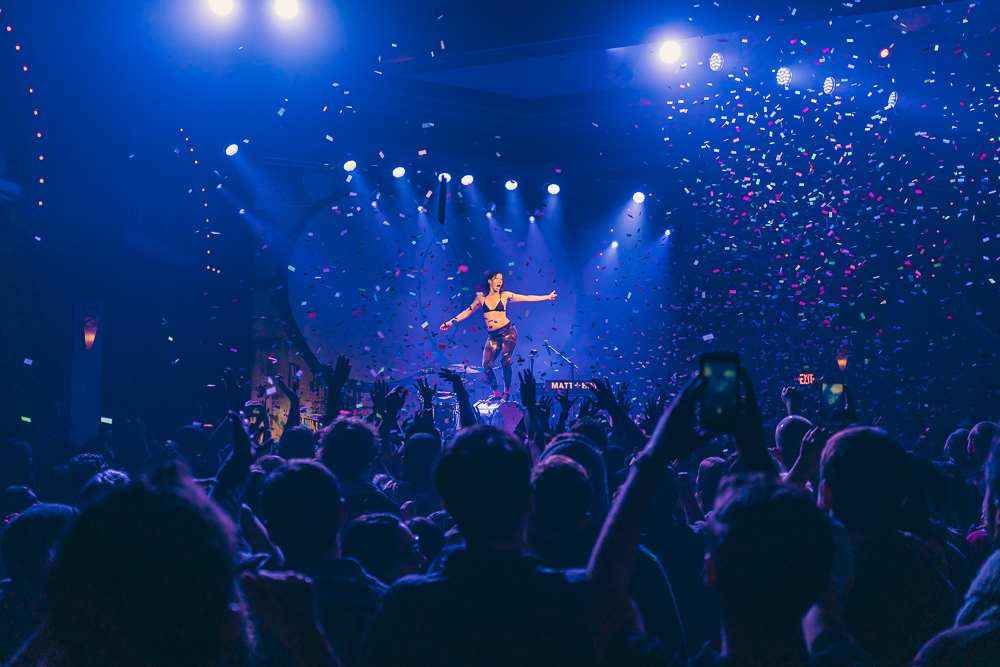 Matt and Kim, Crystal Ballroom, photo by Andrew Wallner