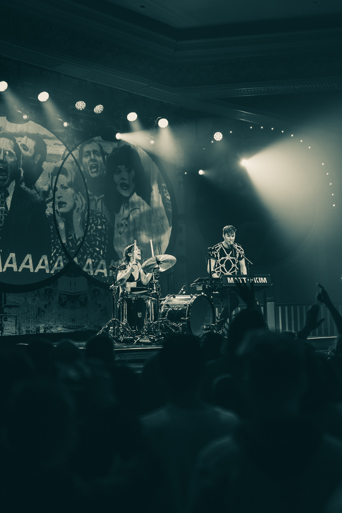 Matt and Kim, Crystal Ballroom, photo by Andrew Wallner