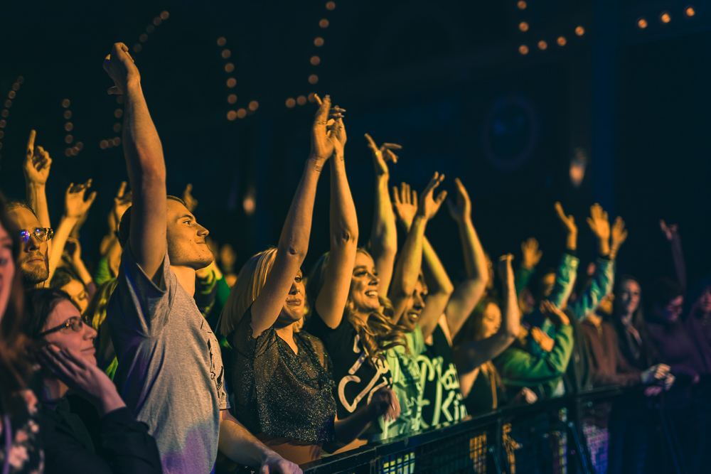 The Knocks, Crystal Ballroom, photo by Andrew Wallner