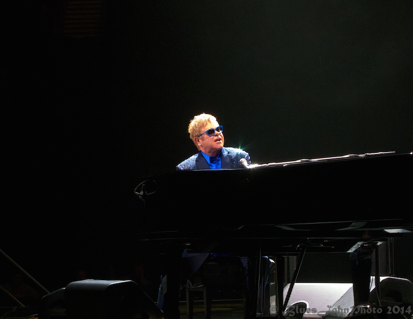 Elton John, Moda Center, Rose Quarter, photo by John Alcala
