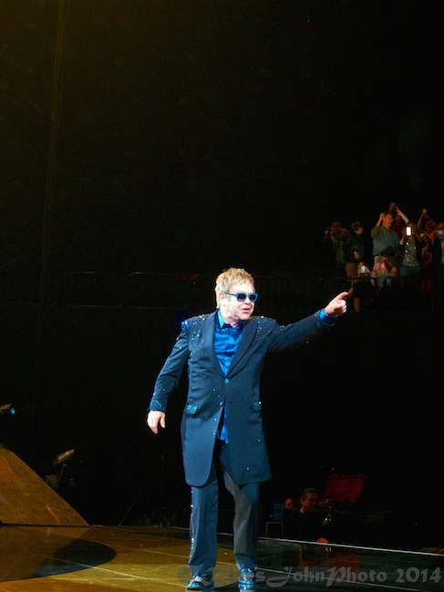 Elton John, Moda Center, Rose Quarter, photo by John Alcala