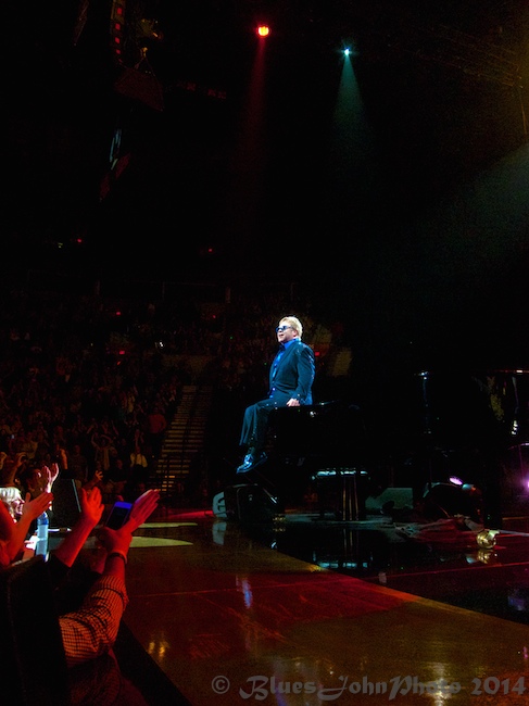 Elton John, Moda Center, Rose Quarter, photo by John Alcala
